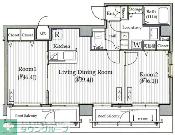 ガラ・ステージ日本橋の物件間取画像
